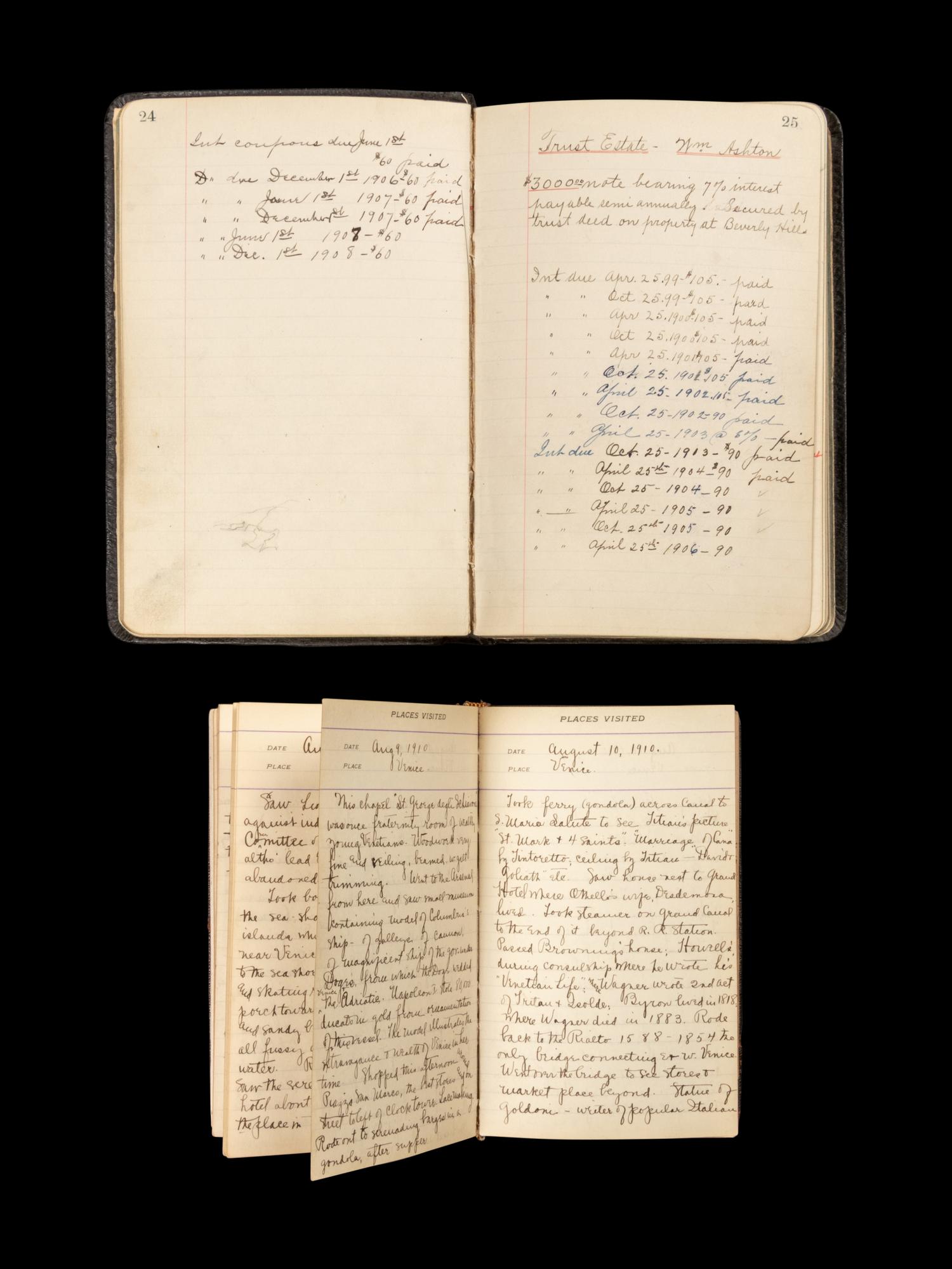 Collection of Items From Pauline Kohlsaat Palmer and Palmer Family, Early 20th Century