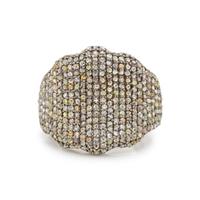 DIAMOND AND COLORED DIAMOND RING