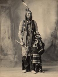 Rinehart, Frank (1861-1928). A group of 5 photographs and prints of Native American subjects.