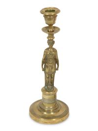 Two Pairs of Empire Style Candlesticks