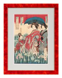 Isoda Koryūsai (1735-1790), Utagawa Kunichika (1835-1900) and One Other