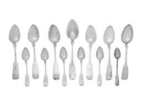 A Collection of American Silver Spoons