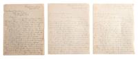 [NATIVE AMERICANS]. Archive of documents related to Assiniboine, Arapaho, and Northern Cheyenne tribal affairs, incl. delegation documents.