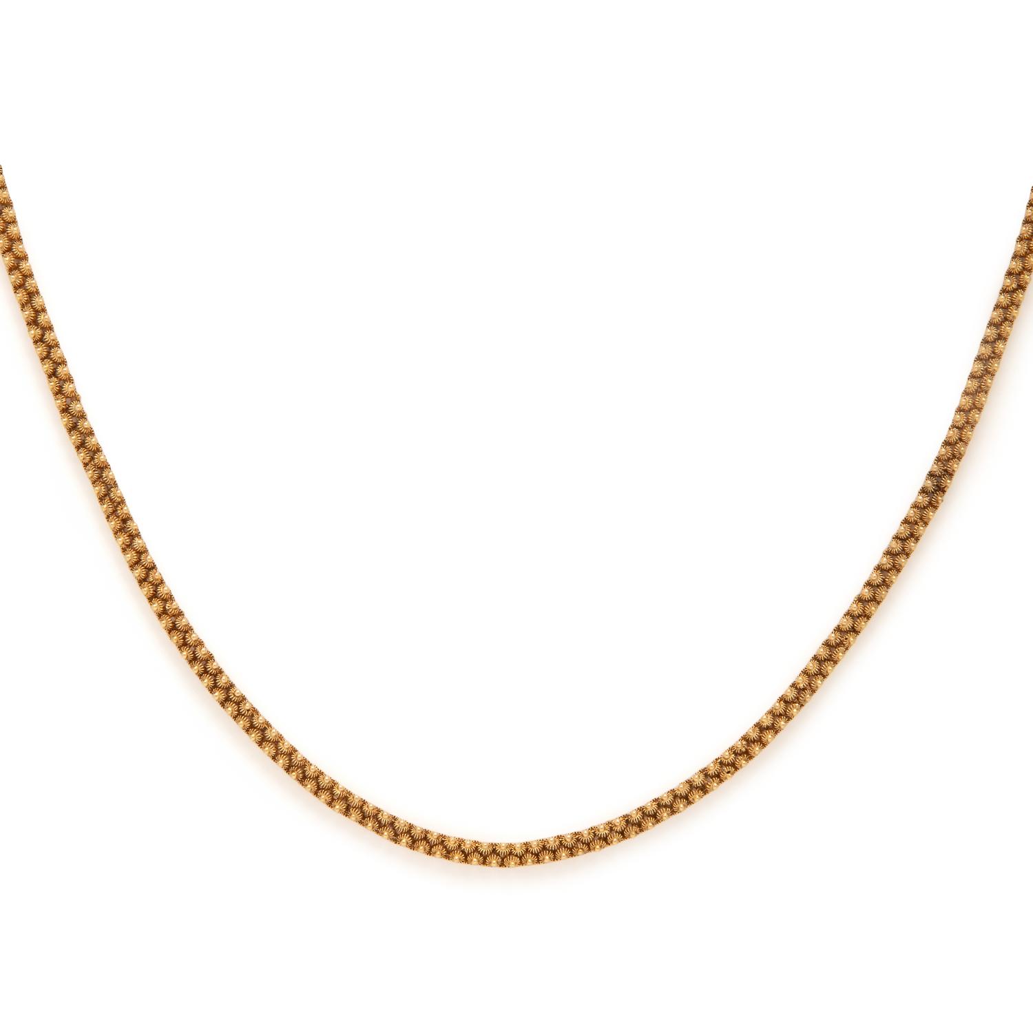 Yellow Gold Chain Necklace