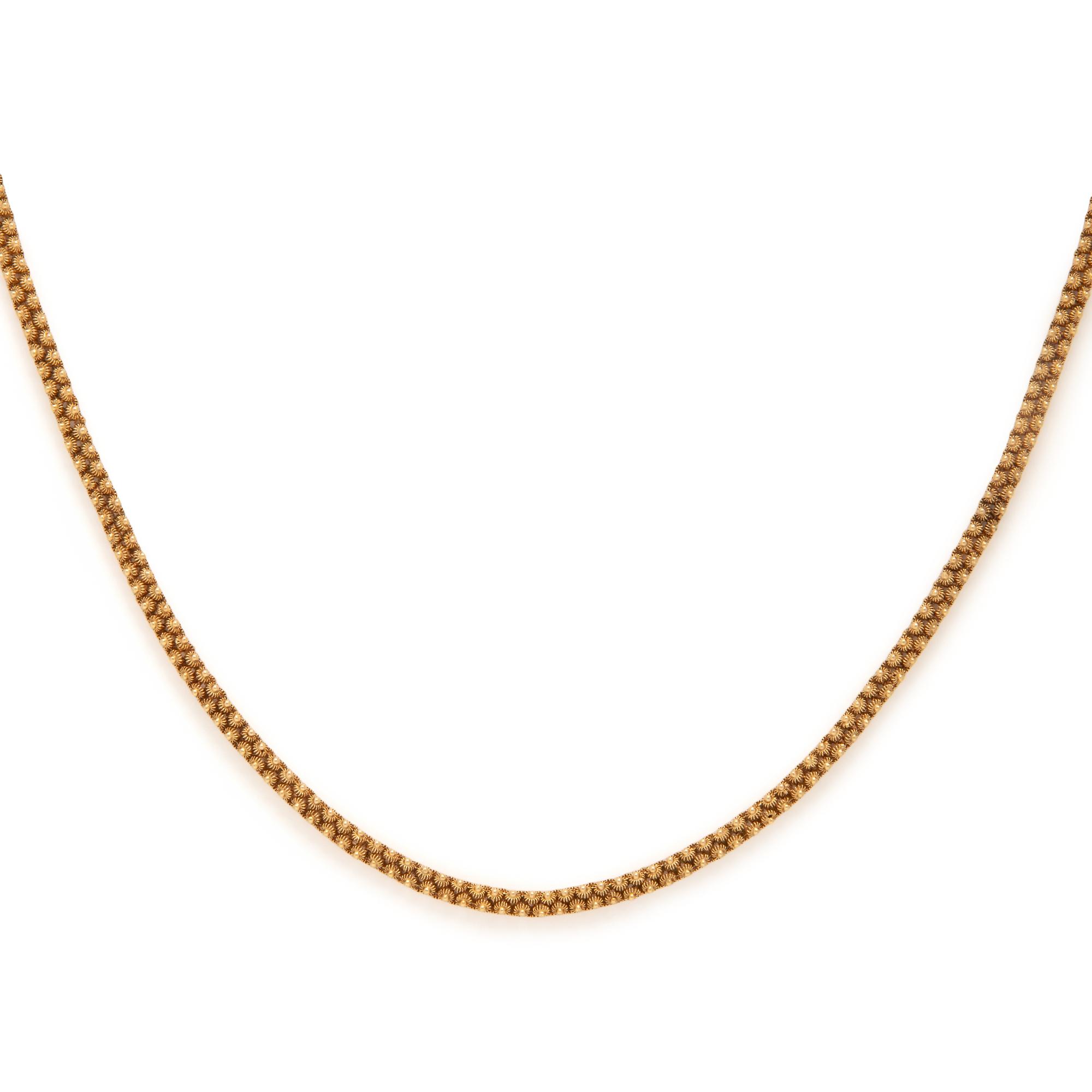 Yellow Gold Chain Necklace