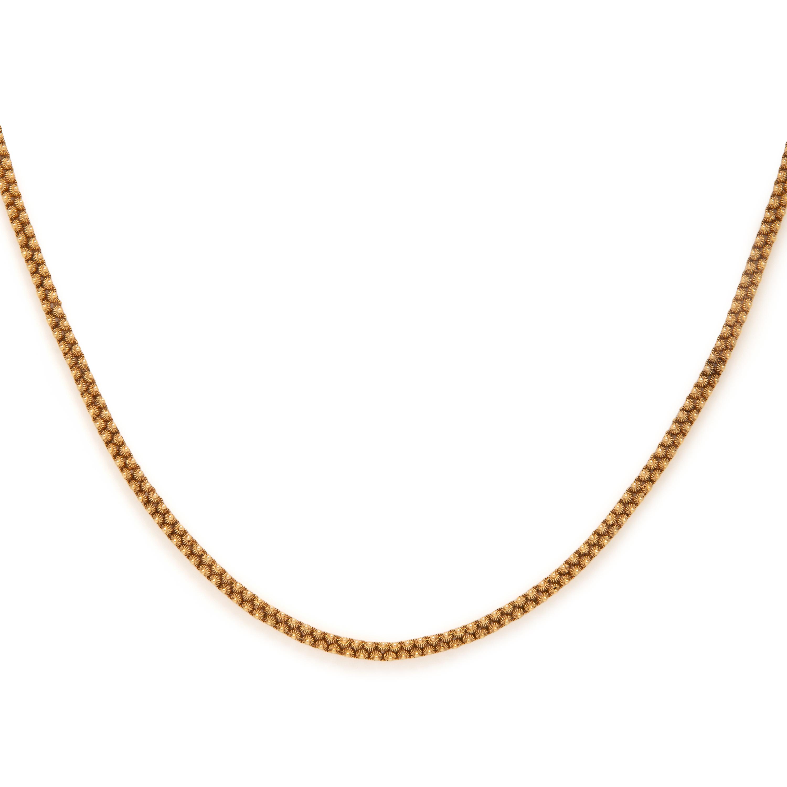 Yellow Gold Chain Necklace