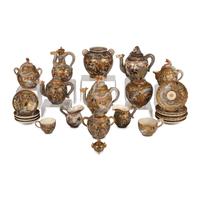 A Collection of Japanese Satsuma Glazed Articles