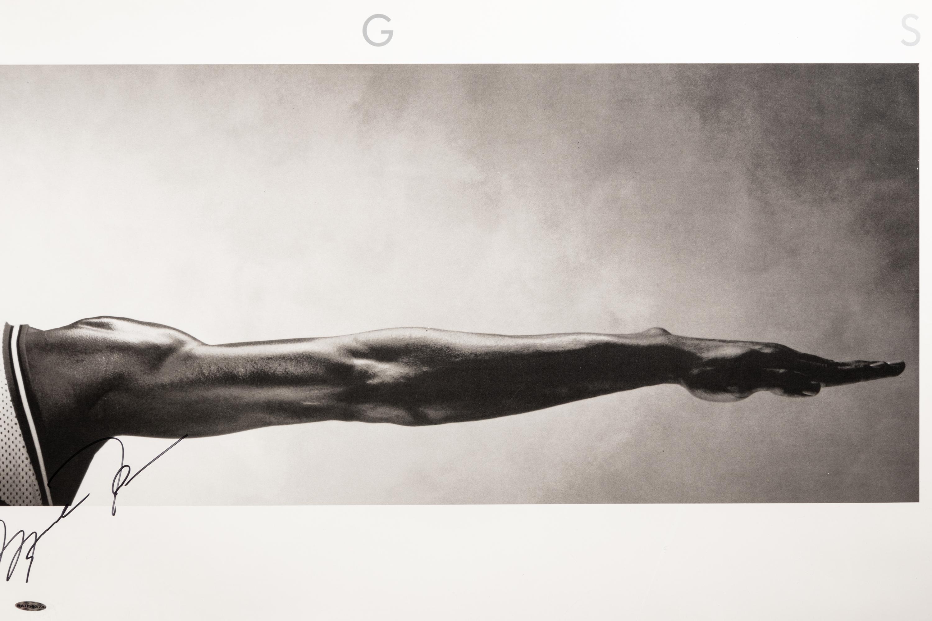 An Exceptional Michael Jordan Signed Autograph Original 1989 Nike Wings Poster (Upper Deck Authenticated),