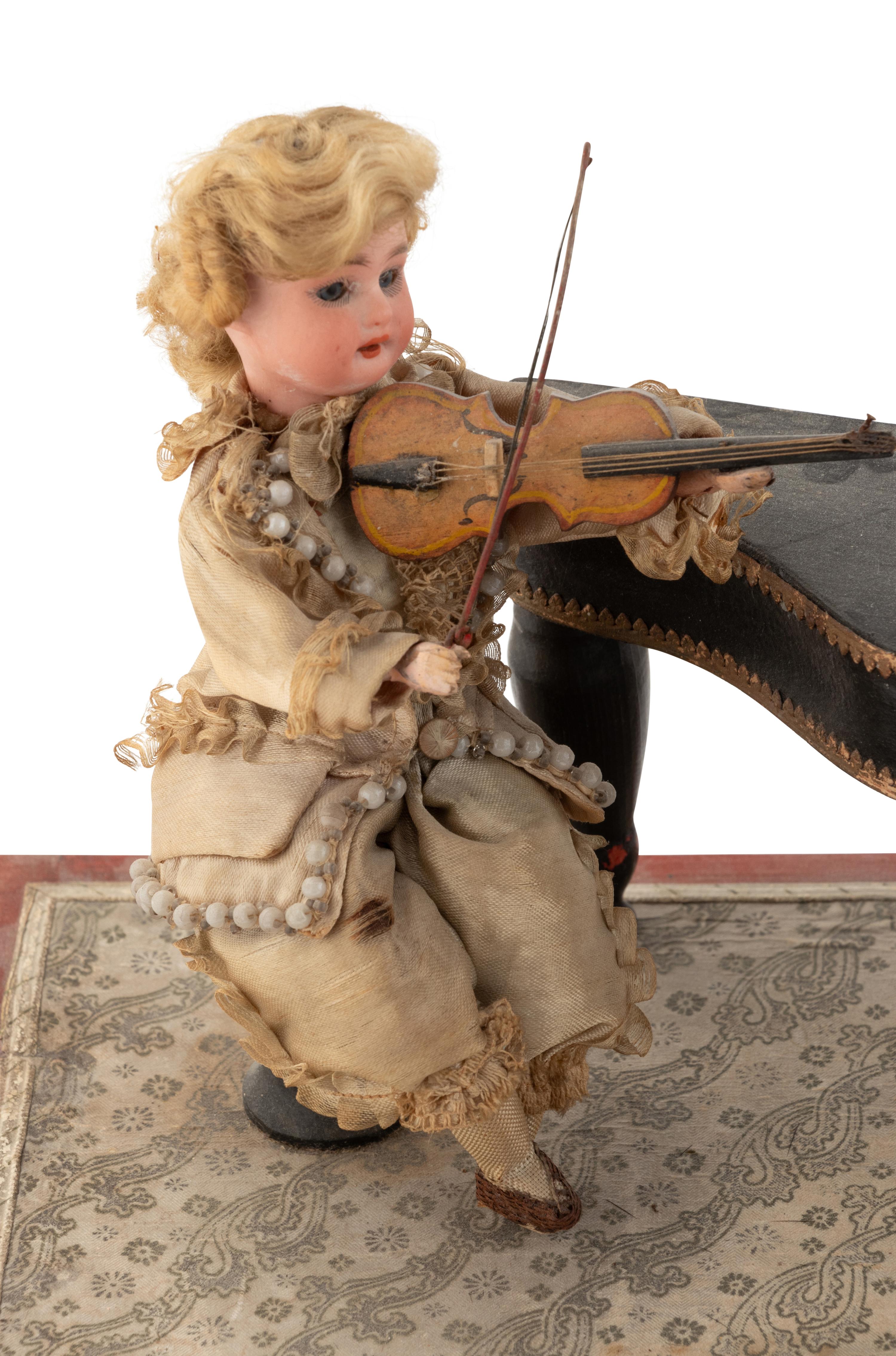 Two Manivelle Musical Automata