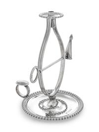 An English Silver Chamberstick