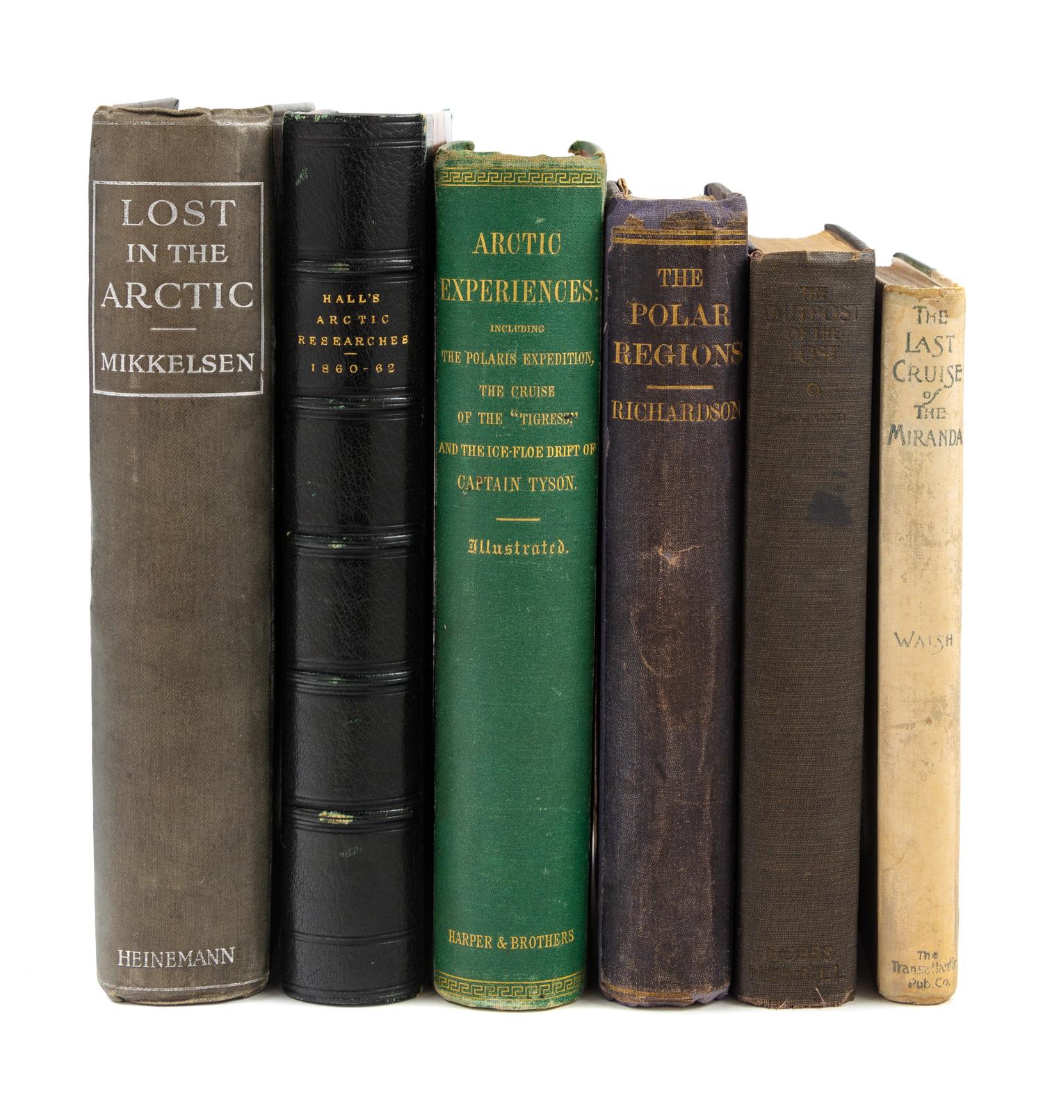 [ARCTIC EXPLORATION]. A group of 6 works, comprising: