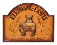 A Modern English Style Pub Sign
