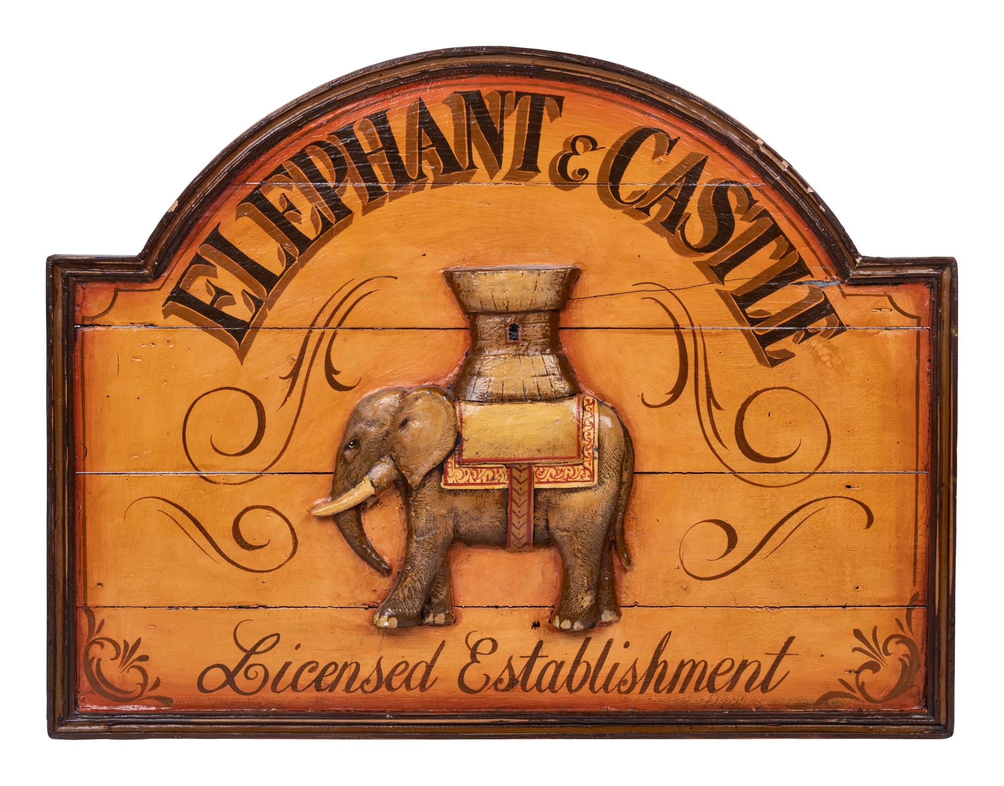 A Modern English Style Pub Sign