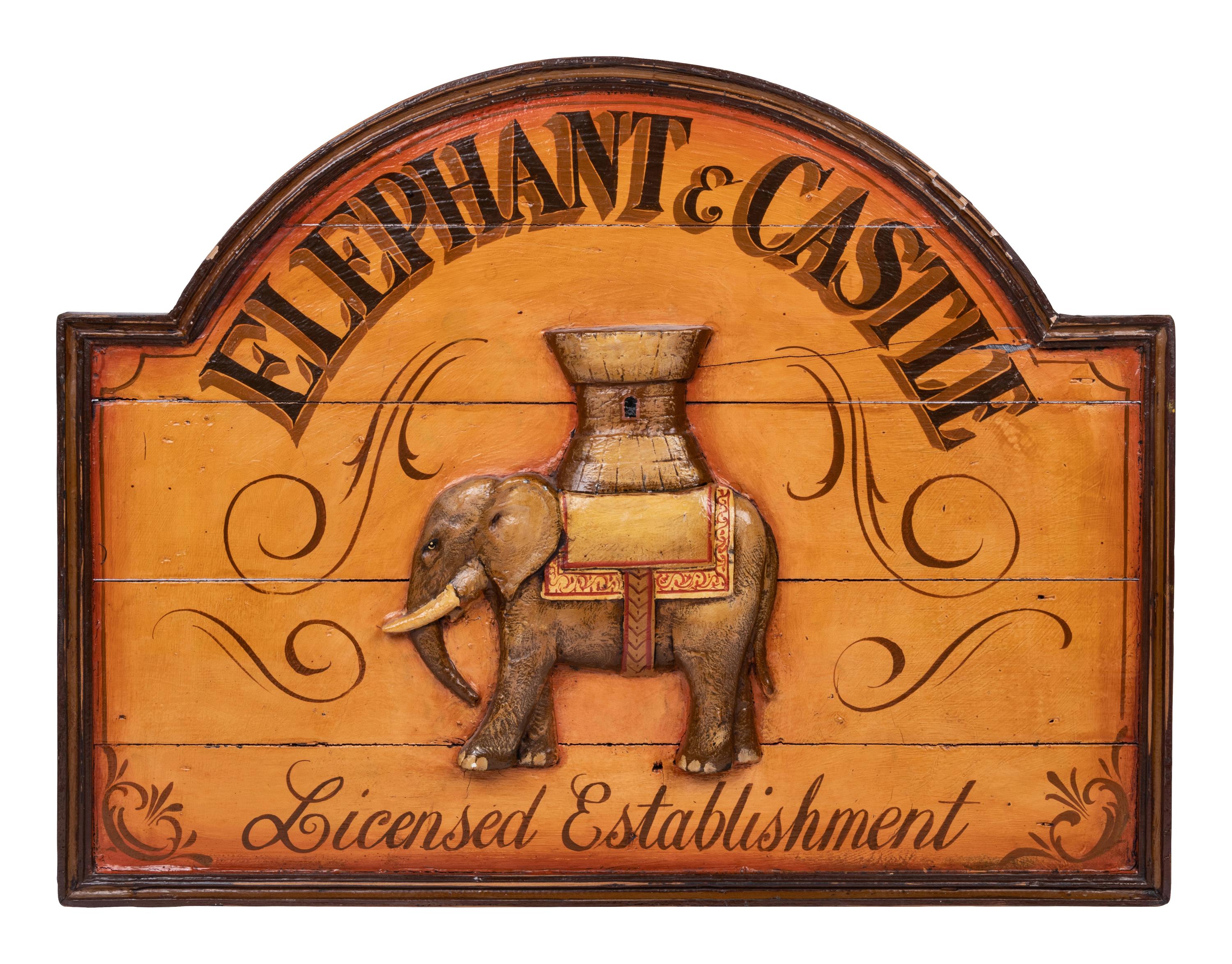 A Modern English Style Pub Sign