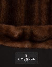 J. Mendel Natural Scan-Glow Mink Vest