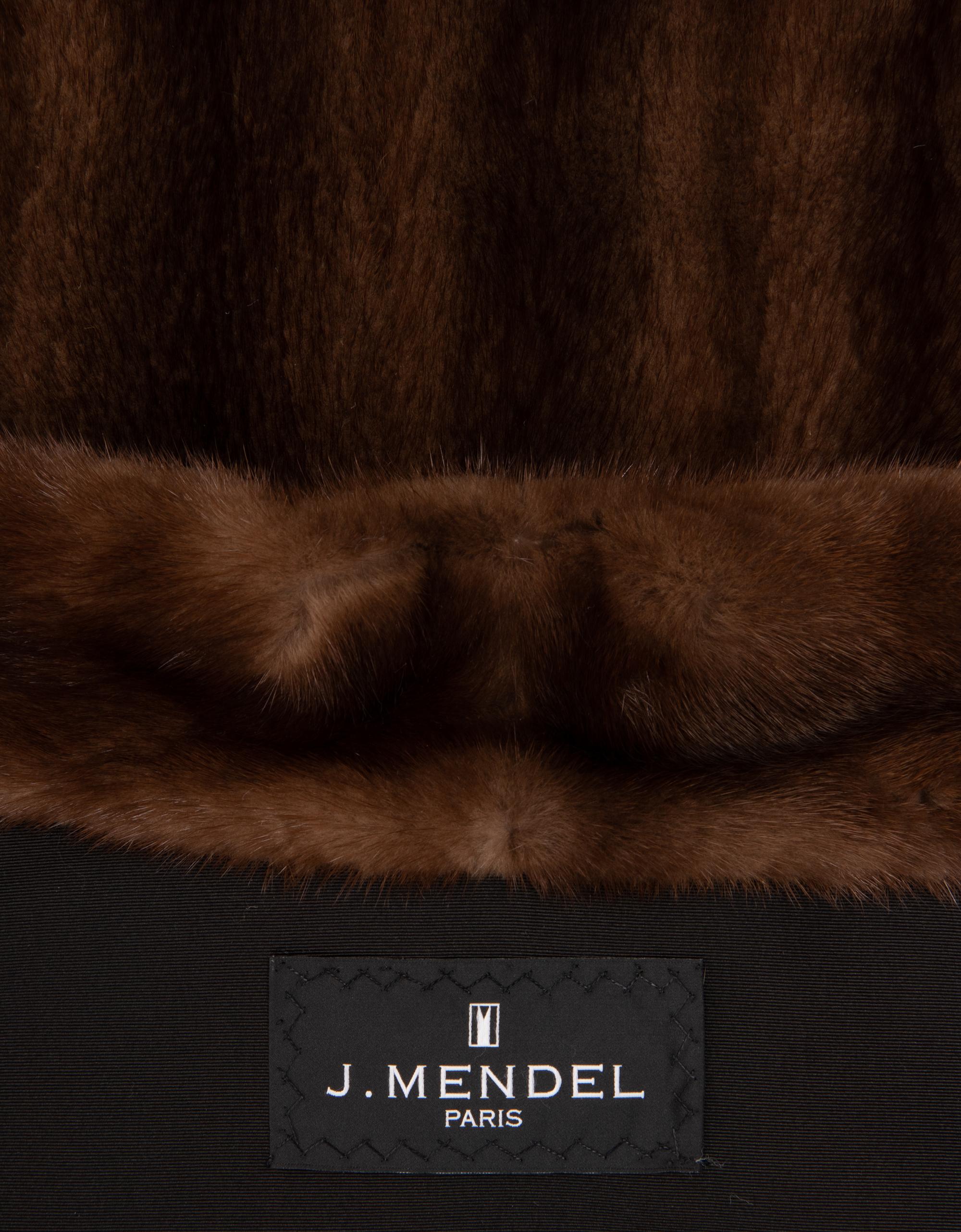 J. Mendel Natural Scan-Glow Mink Vest