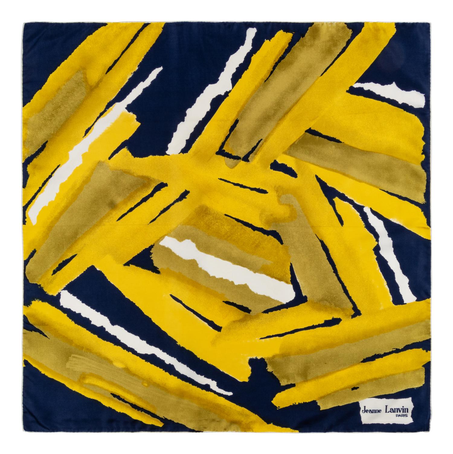 Six Designer Scarves: Dior, Lanvin, Two Pucci, Two Burberry