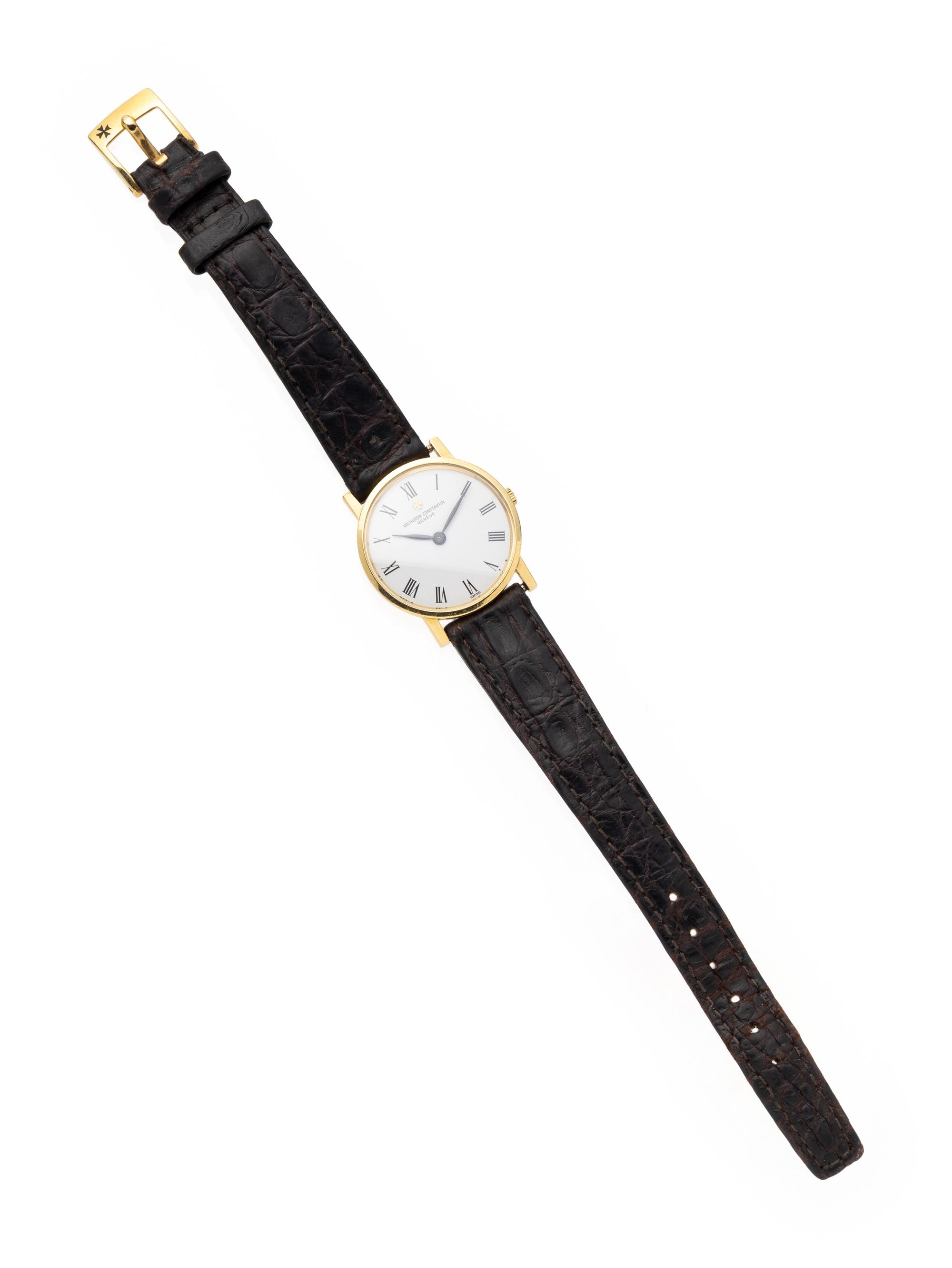 VACHERON & CONSTANTIN, 18K YELLOW GOLD WRISTWATCH