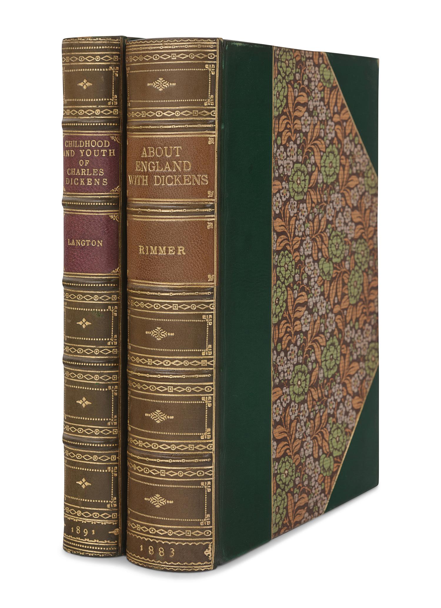 [DICKENS, Charles (1812-1870)]. A group of 3 works about Dickens, comprising: