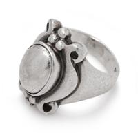 A Sterling Silver Ring, Kalo,