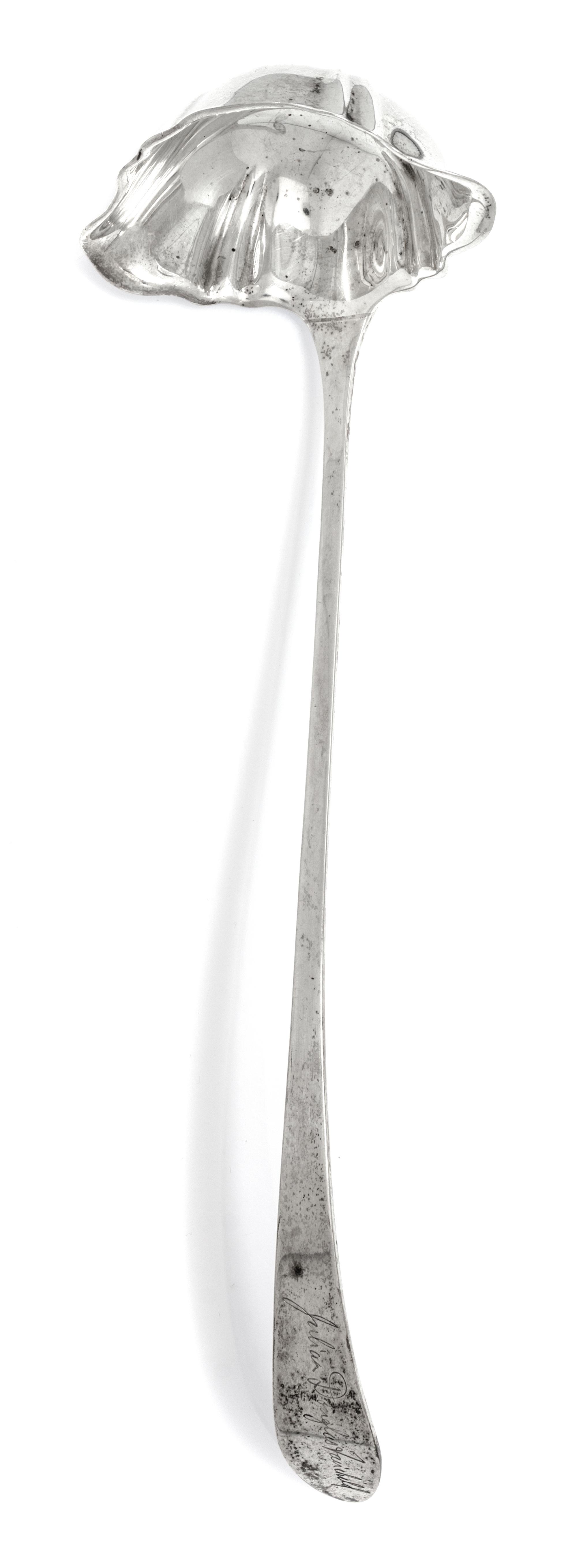 An American Silver Punch Ladle, Reed & Barton, Taunton, MA, engraved Julian Douglas Fairchild.