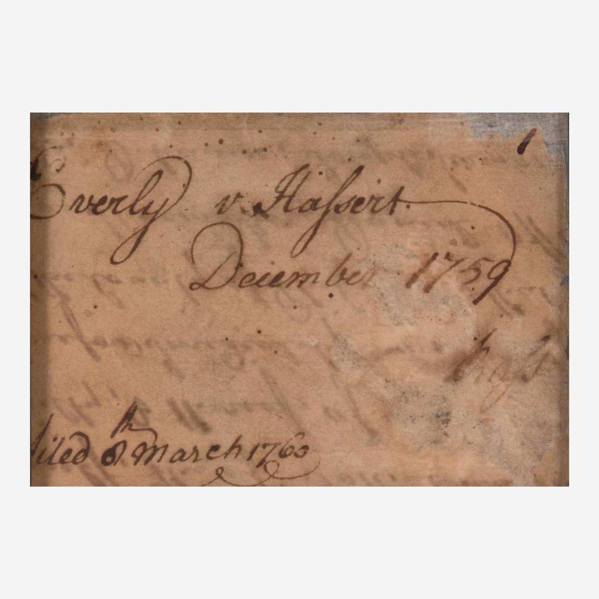 [Declaration of Independence] [Pennsylvania] Ross, George Autograph Document, signed