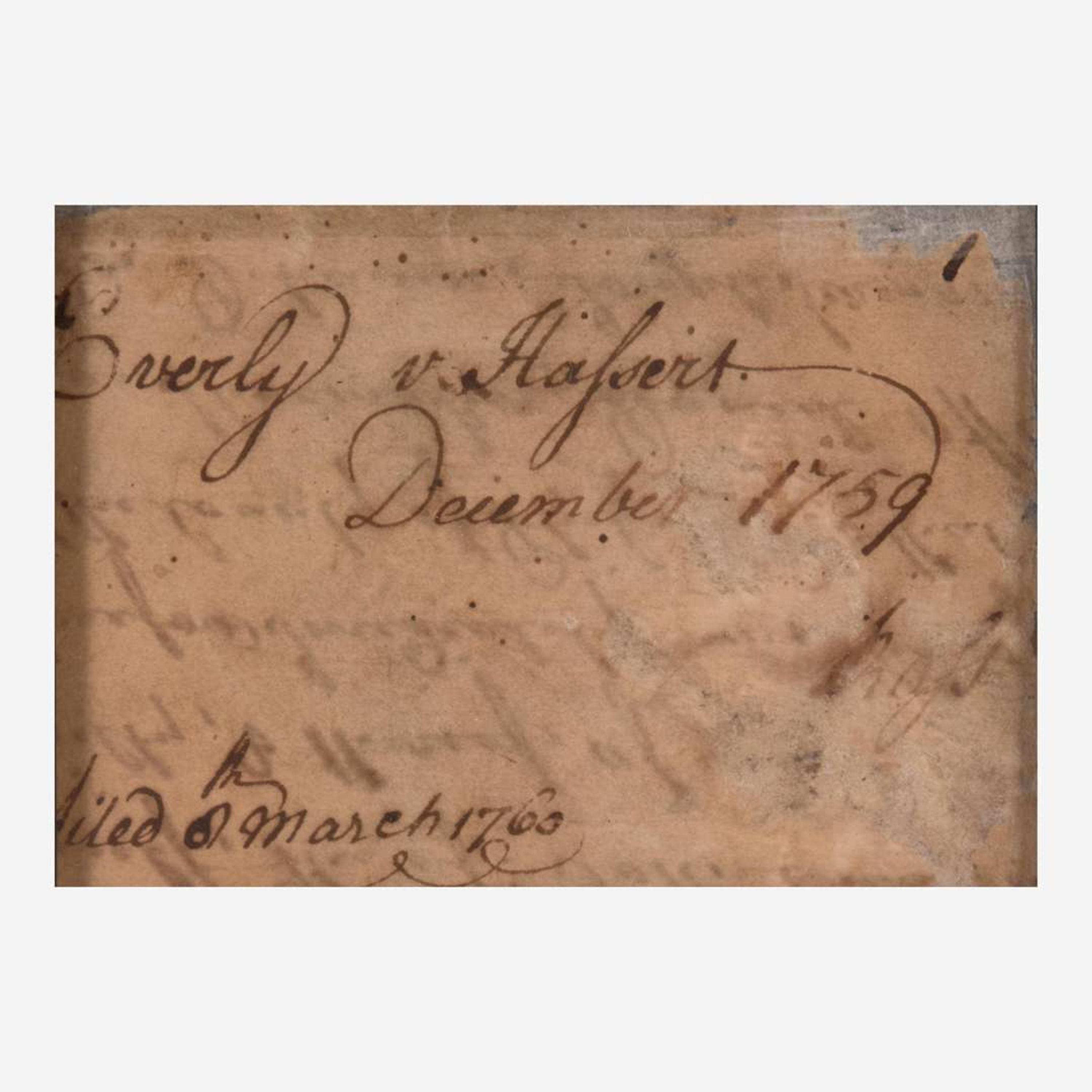 [Declaration of Independence] [Pennsylvania] Ross, George Autograph Document, signed
