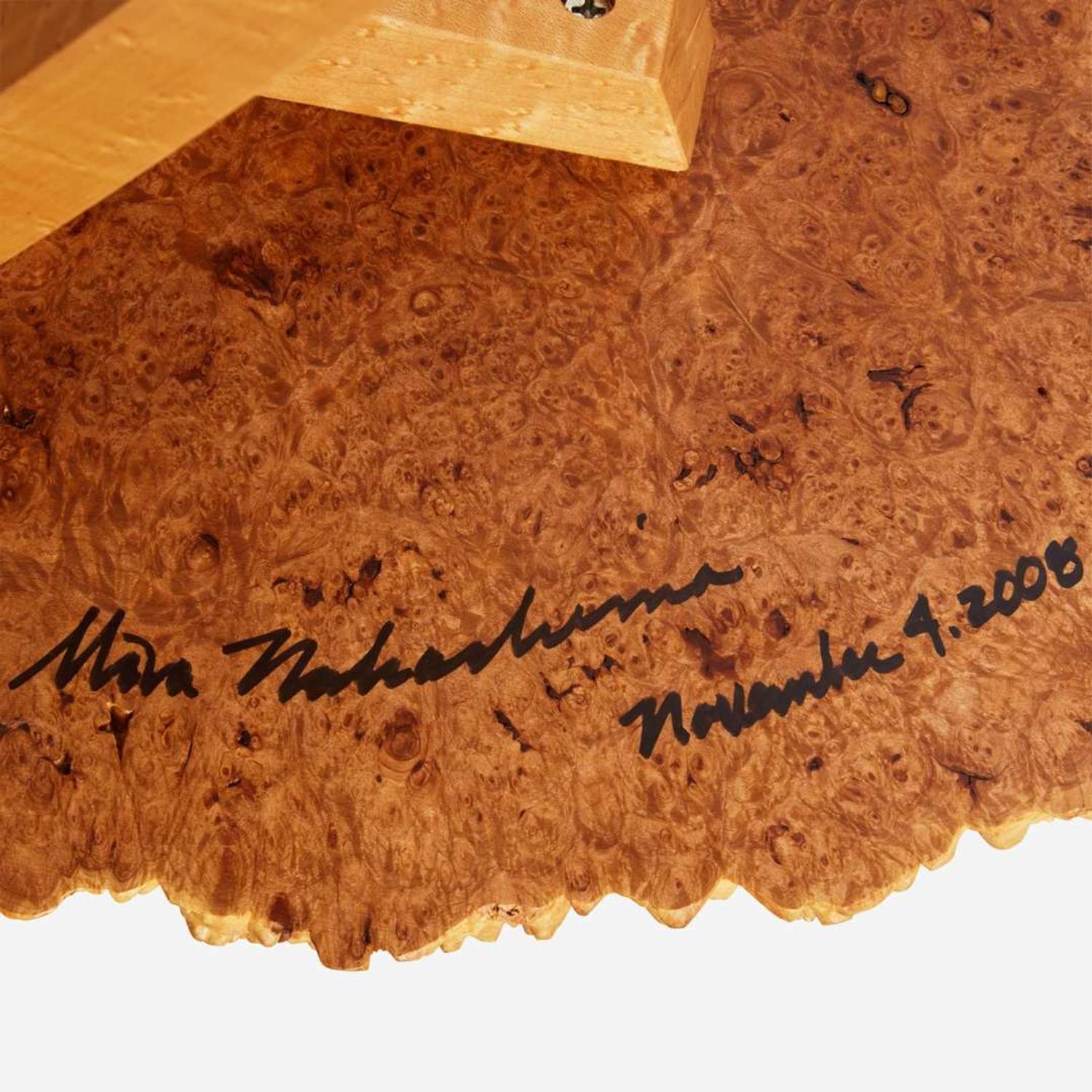 Mira Nakashima (American, b. 1942) Fine "Weatherbee" End Table, George Nakashima Woodworker, New Hope, Pennsylvania, 2008