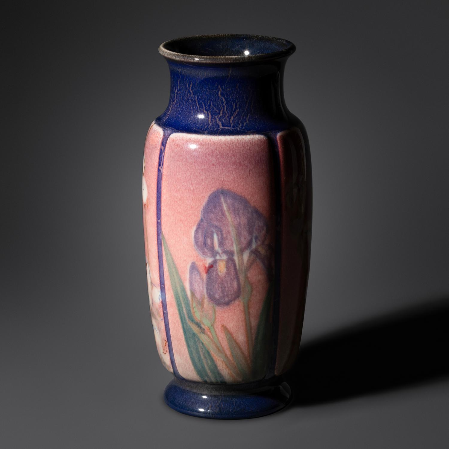 A Kataro Shirayamadani Decorated Rookwood Pottery Vase