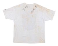 A Michael Jordan and Chicago Bulls Team Signed 1997 NBA Champions Locker Room Shirt (Beckett LOA),