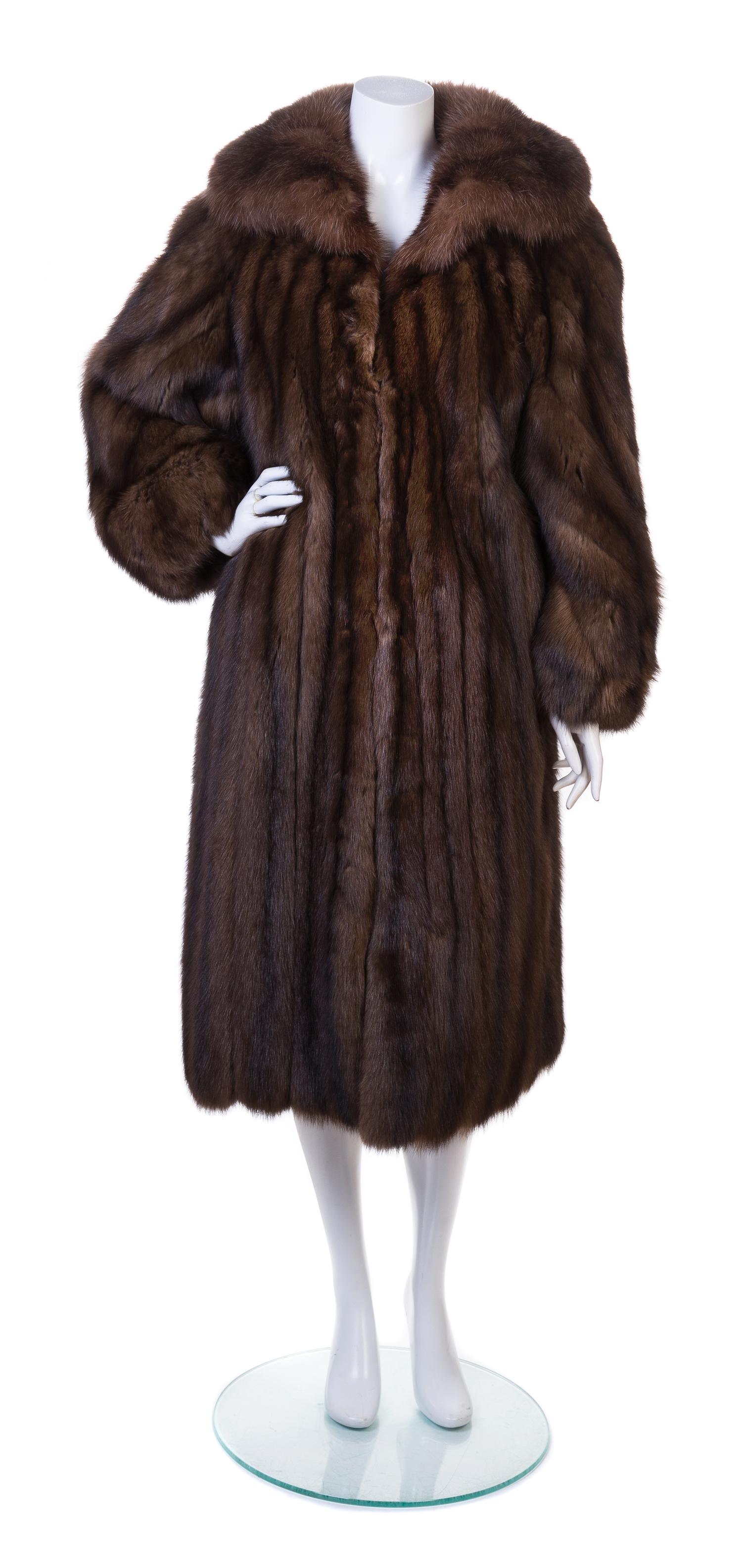 A Sable Coat, No size.