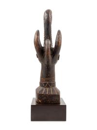 An Igbo Style Carved Wood Sculpture