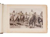 [NATIVE AMERICANS]. Collection of photographs documenting the Nez Perce, Comanche, and Kiowa Indians assembled by Alice Cunningham Fletcher, including images by E. Jane Gay, George W. Bretz, and William Irwin.