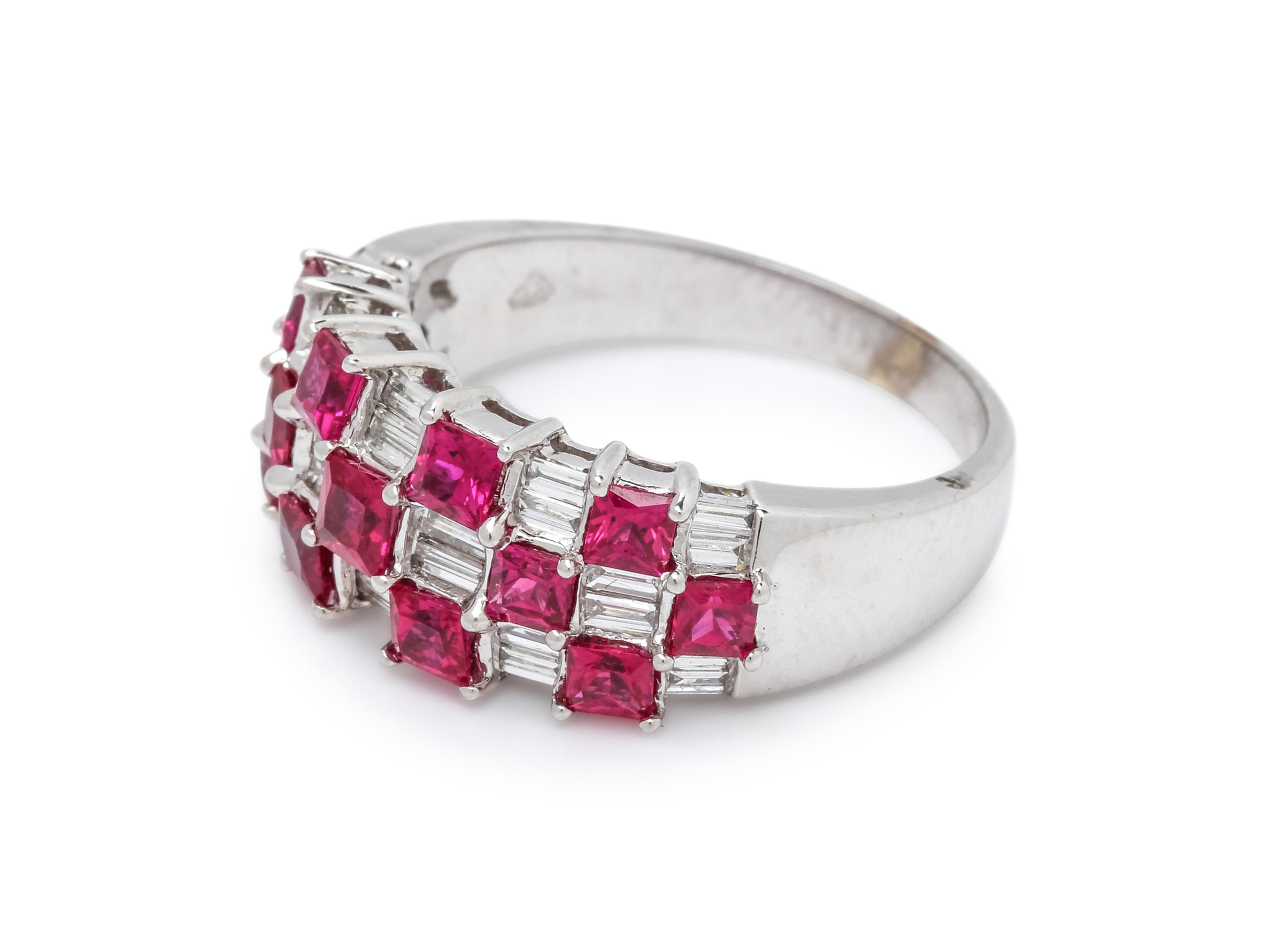 RUBY AND DIAMOND RING