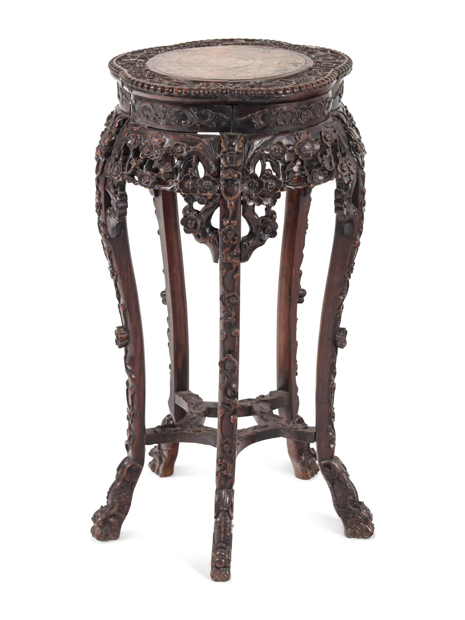 Six Chinese Hardwood Stands