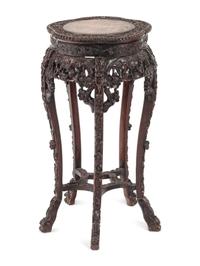 Six Chinese Hardwood Stands