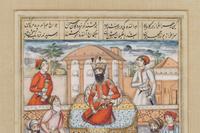 Four Islamic and Indian Miniature Paintings
