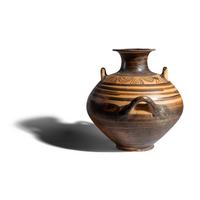 A Mycenaean Painted Terracotta Amphora