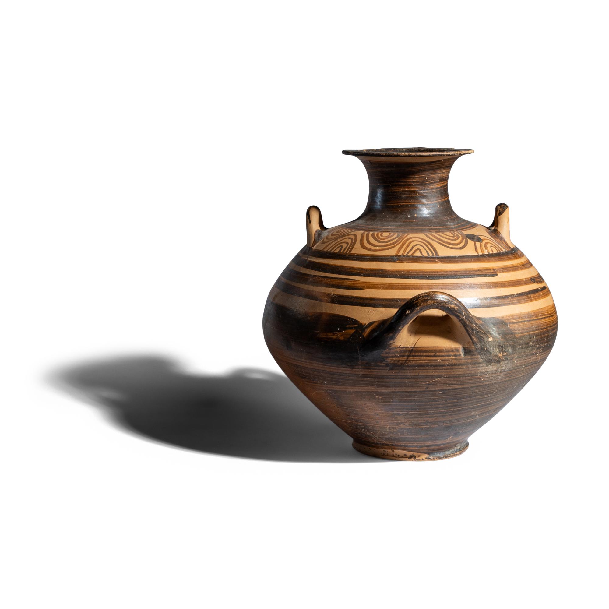 A Mycenaean Painted Terracotta Amphora