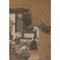 A Chinese Painting on Silk