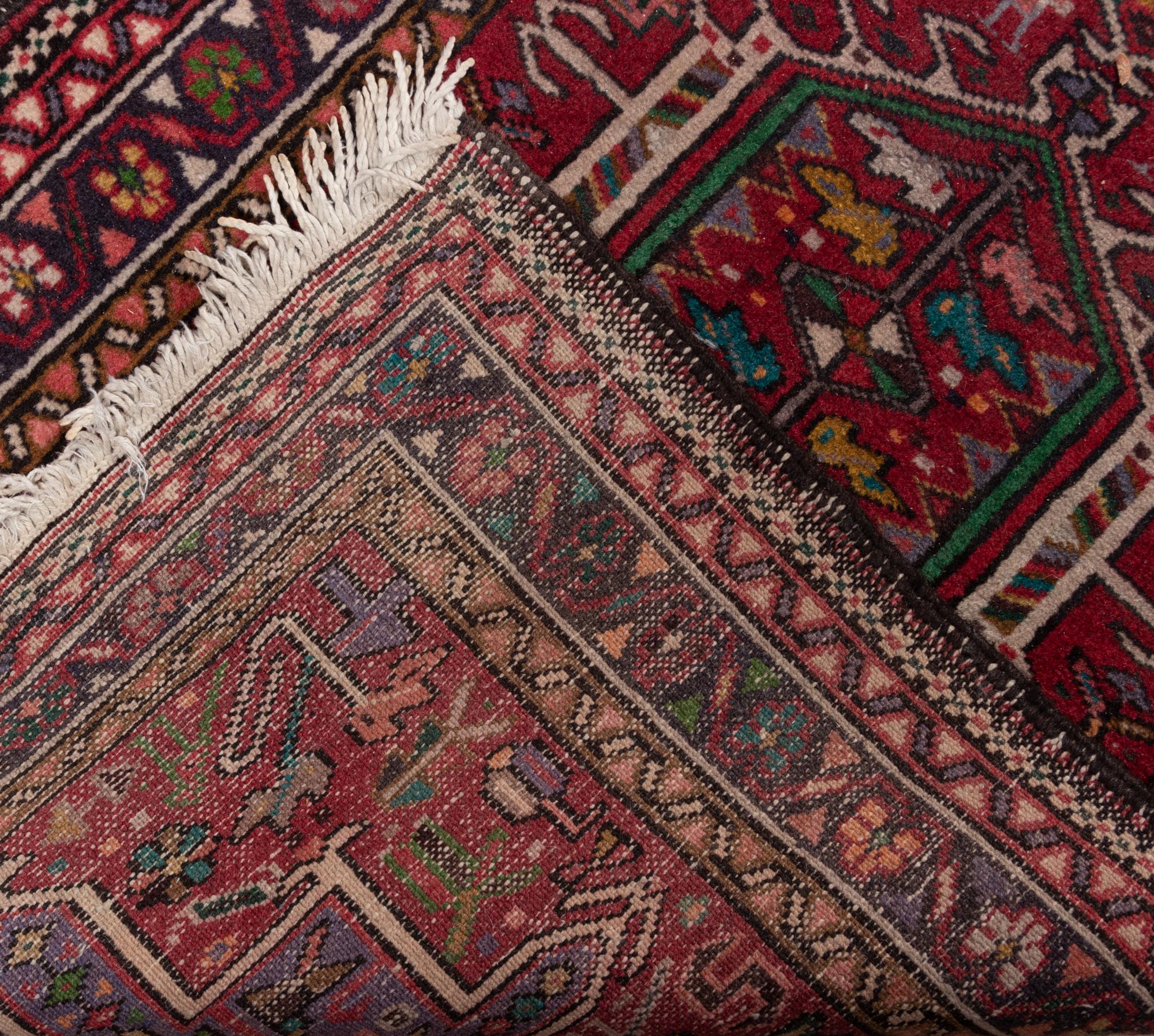A Heriz Wool Runner