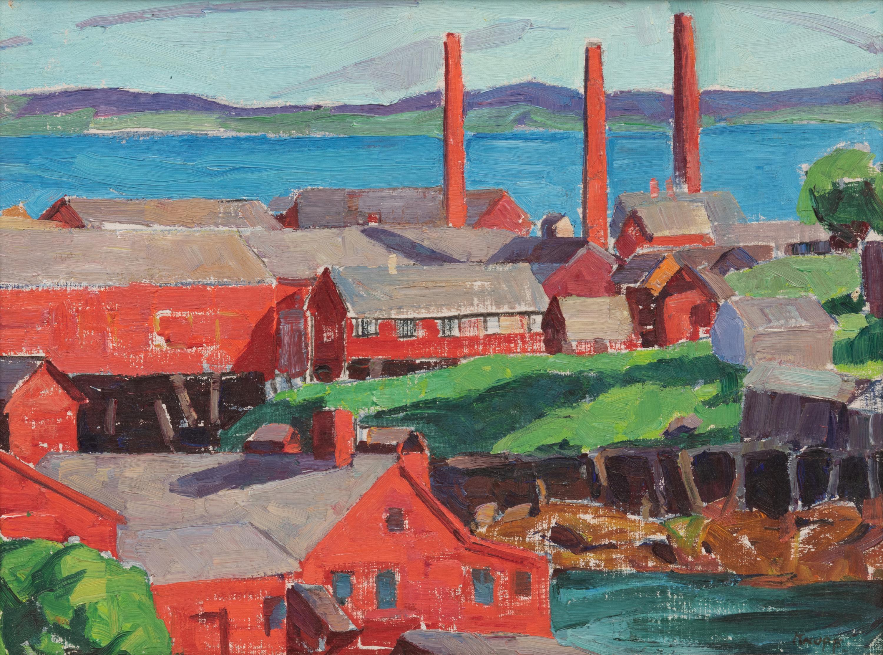 Fish Houses, Eastport, Maine