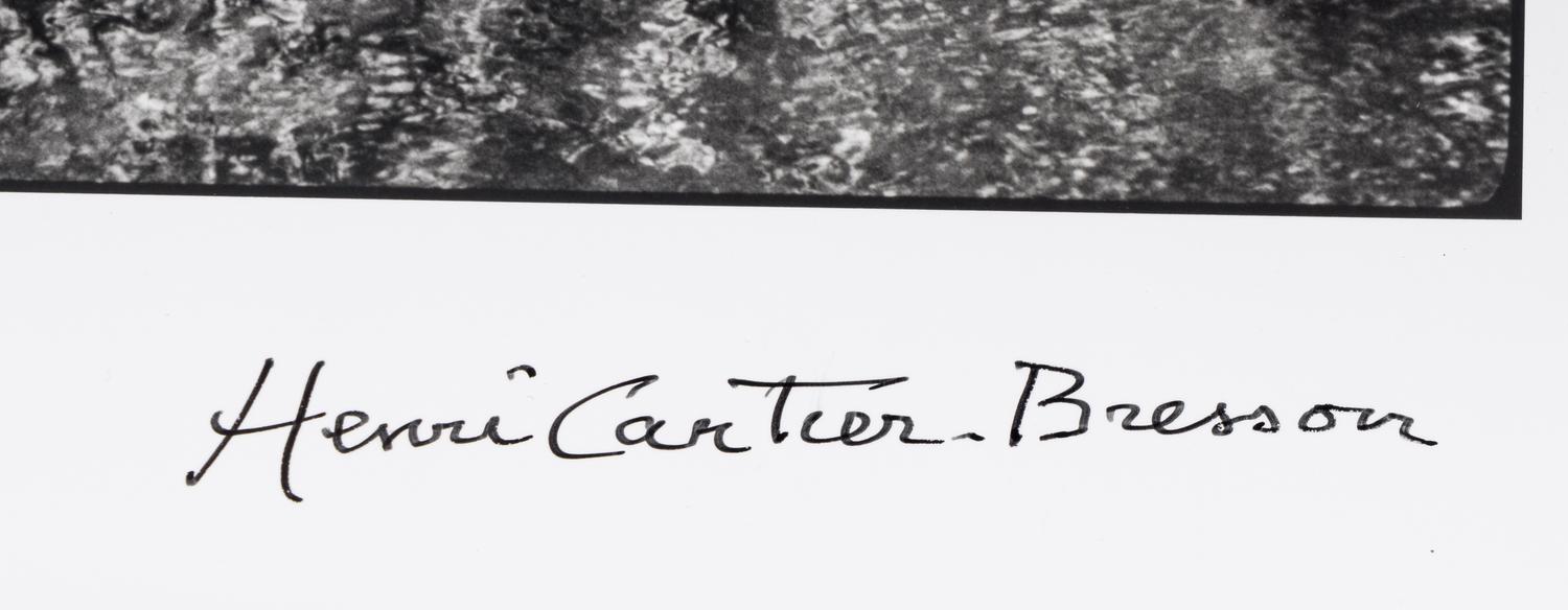 Henri Cartier-Bresson (1908-2004) L'Isle-sur-la-Sorgue, 1990