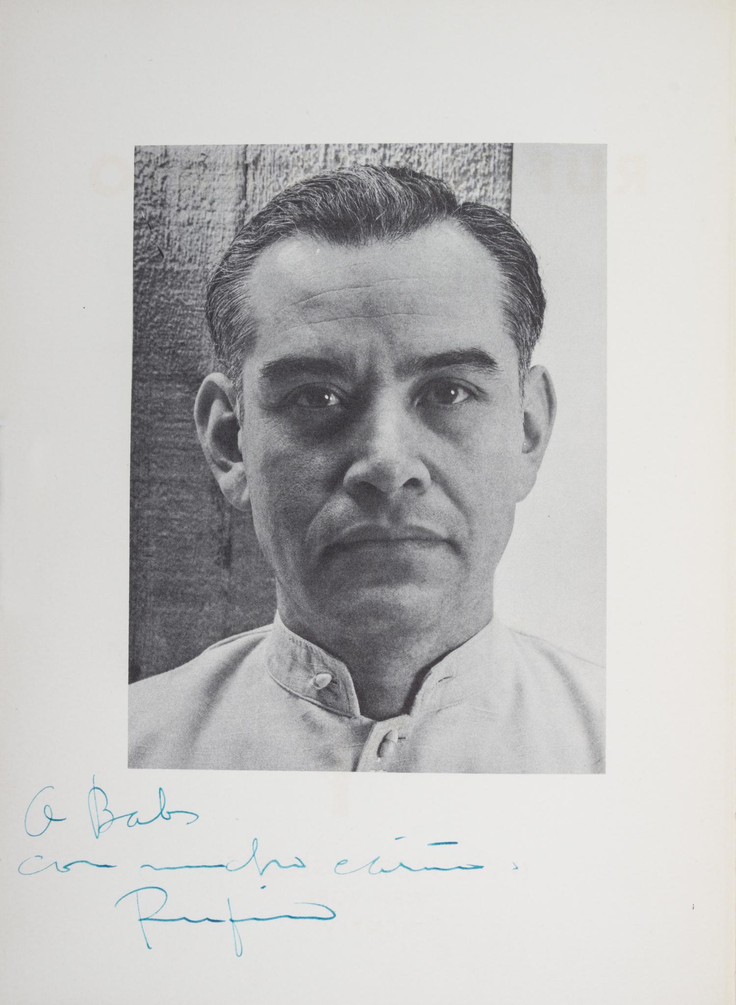 (TAMAYO, RUFINO) GOLDWATER, ROBERT. Rufino Tamayo. NY, 1947. Limited, signed and inscribed.