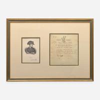 Bonaparte, Napoleon Partially-Printed Document, signed
