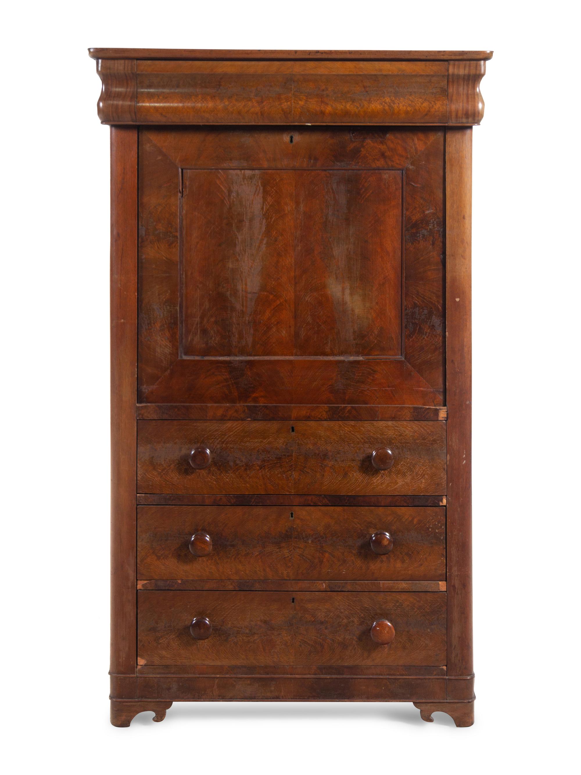 A Classical Mahogany Fall-Front Secretary