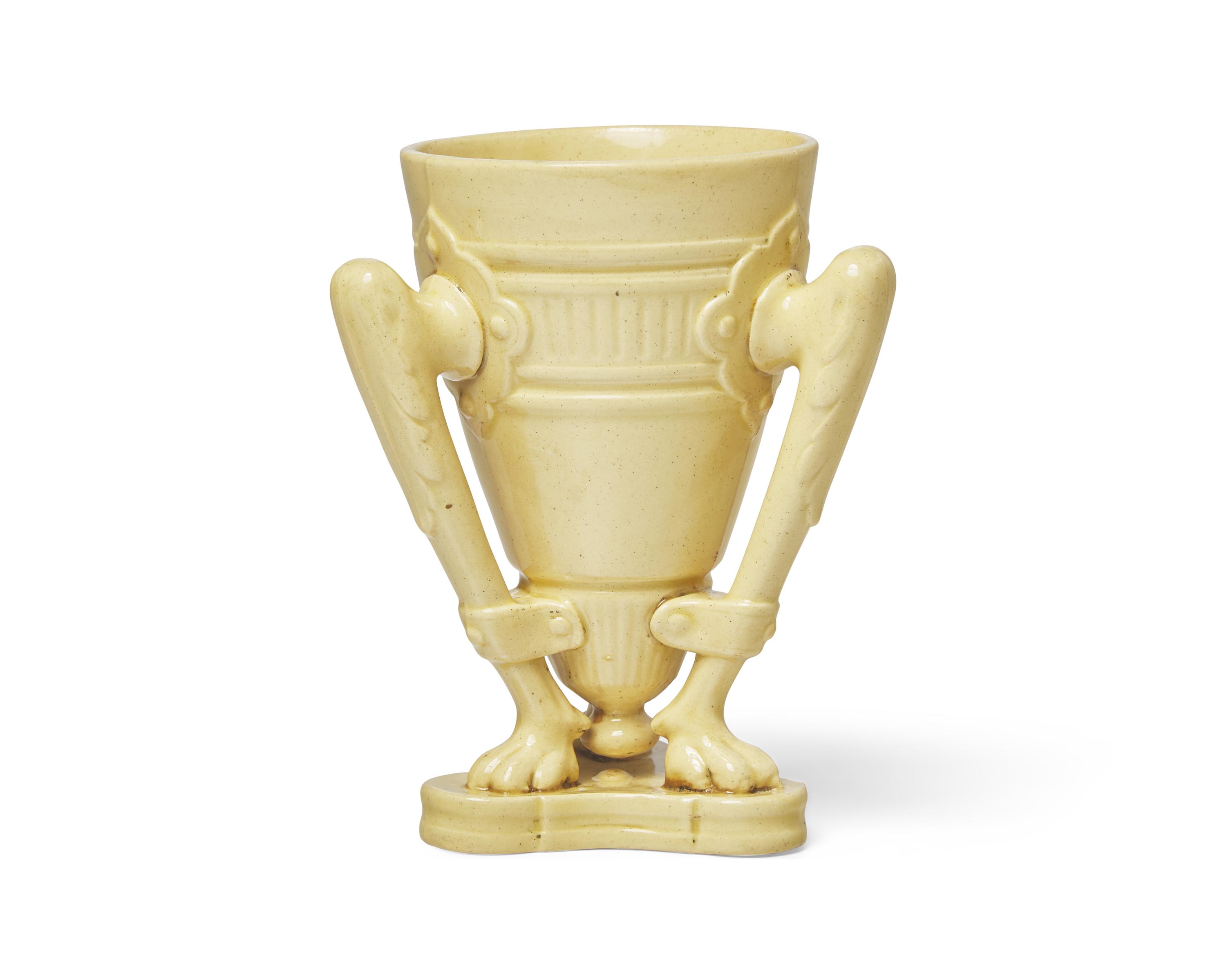 A Wedgwood Caneware Tripod Form Cup