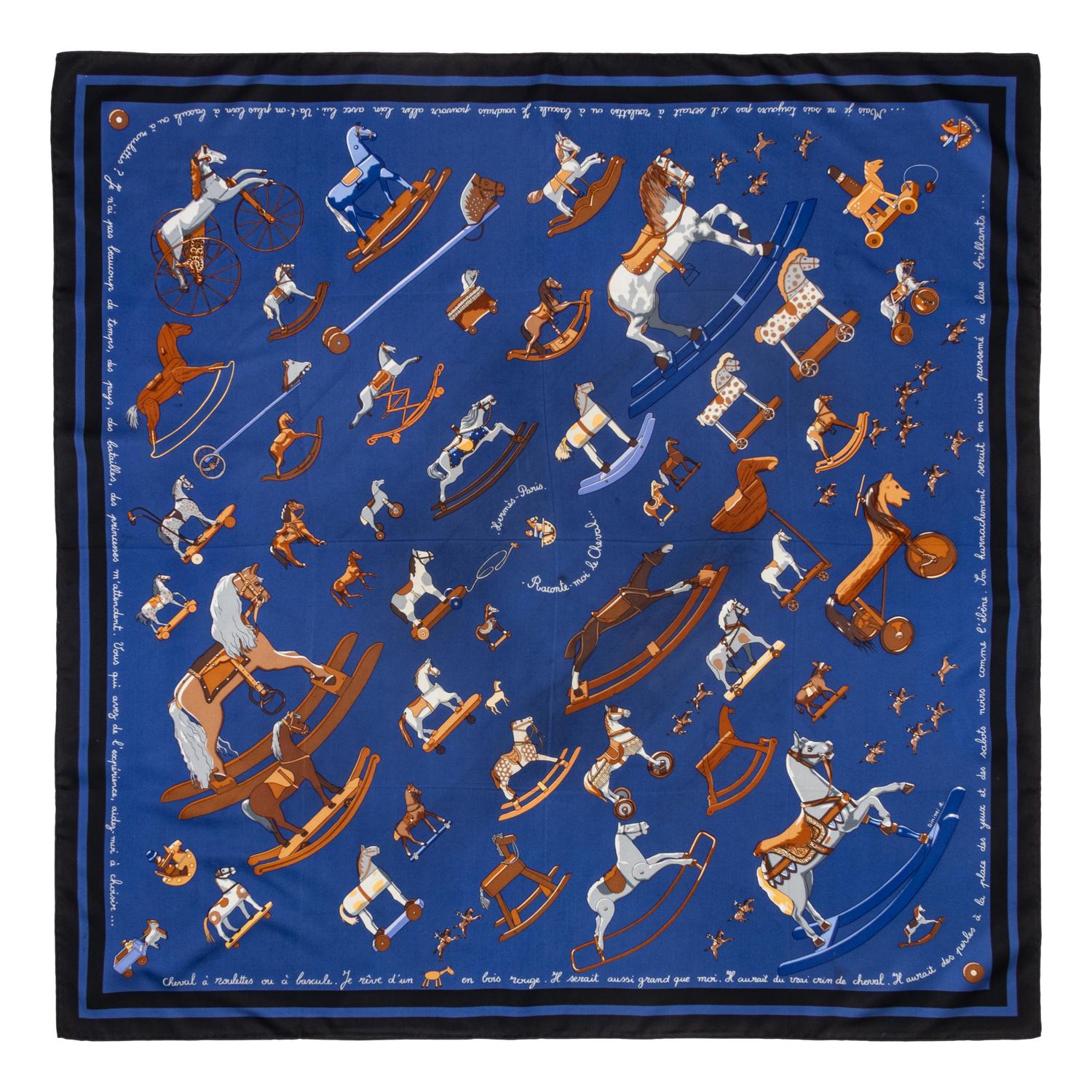 Hermès, Three Scarves & One Handkerchief