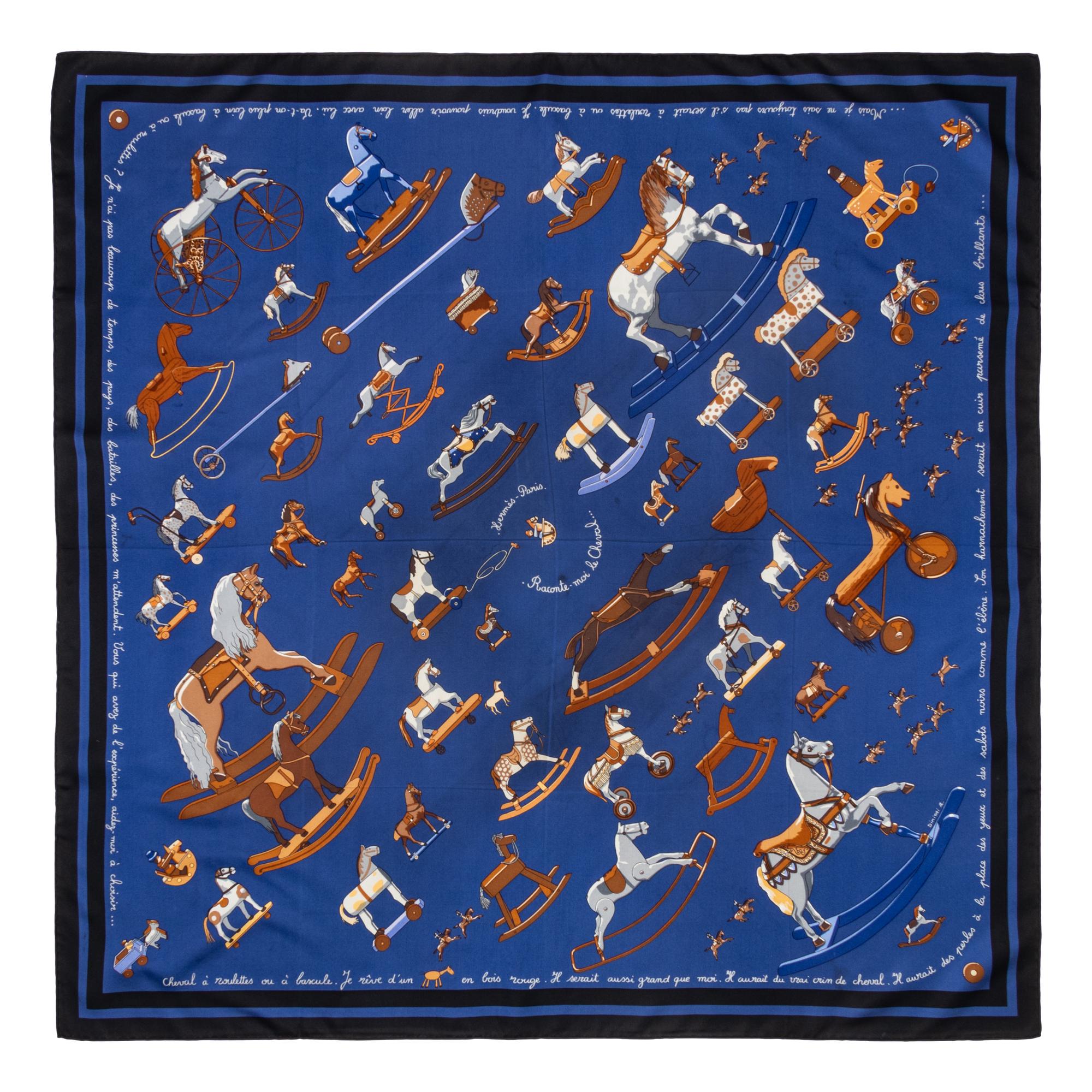 Hermès, Three Scarves & One Handkerchief