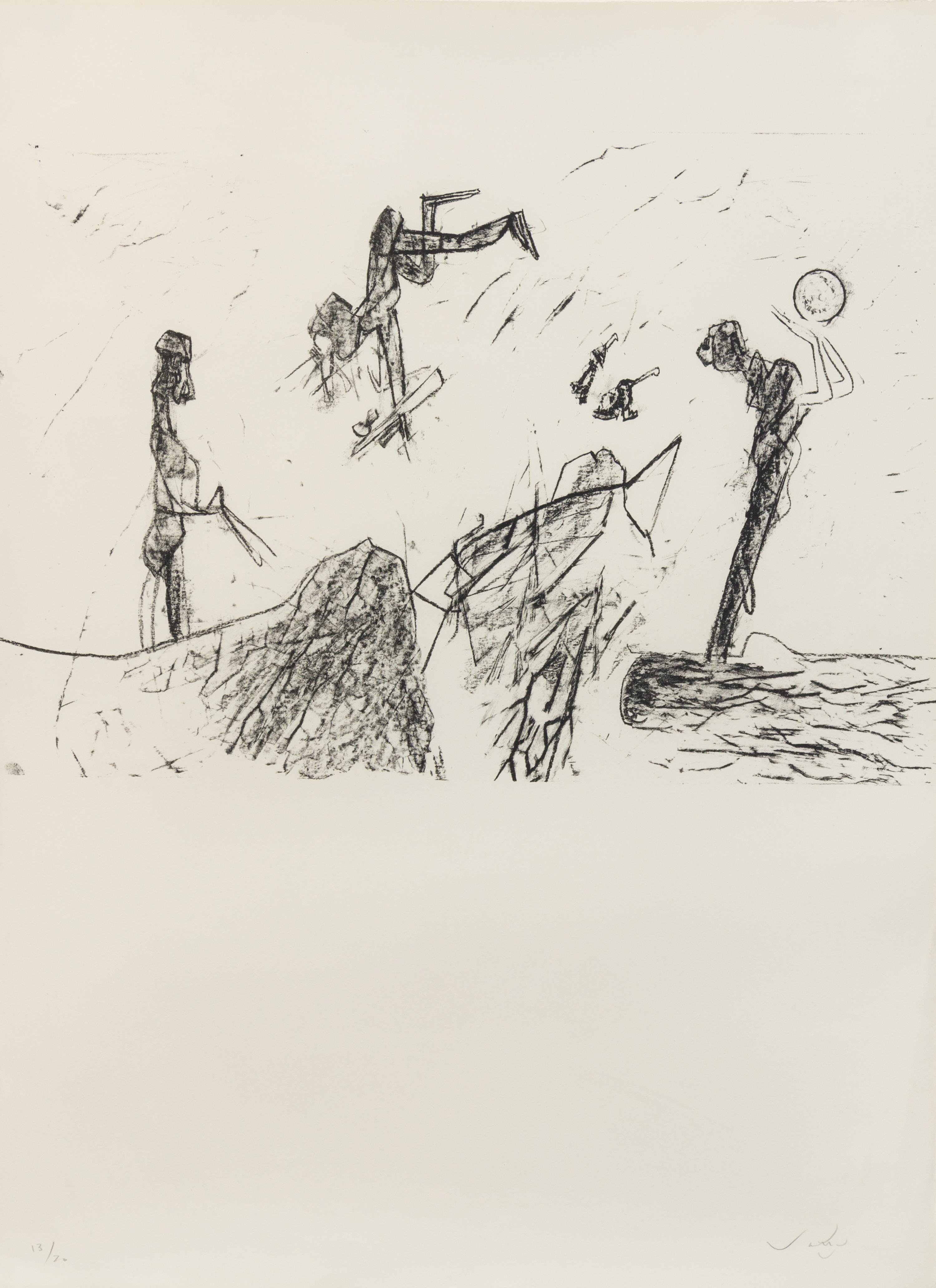 Roberto Matta, (Chilean, 1911-2002), Untitled (portfolio of 6 prints)